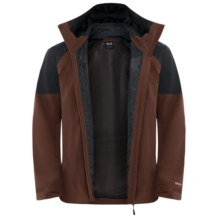 Jack Wolfskin Jack Wolfskin EAGLE PEAK 2L JKT M Fahrradjacke Herren - hot choc - 3 | SportScheck