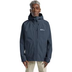 Rückansicht von Jack Wolfskin TEMPEST 2L JKT M Funktionsjacke Herren midnight sky