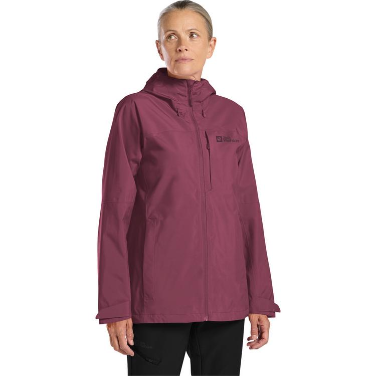 Jack Wolfskin Jack Wolfskin TEMPEST 2L JKT W Funktionsjacke Damen - raisin - 0 | SportScheck