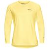 Jack Wolfskin PRELIGHT SWIFT LS W Funktionsshirt Damen - lemon ice