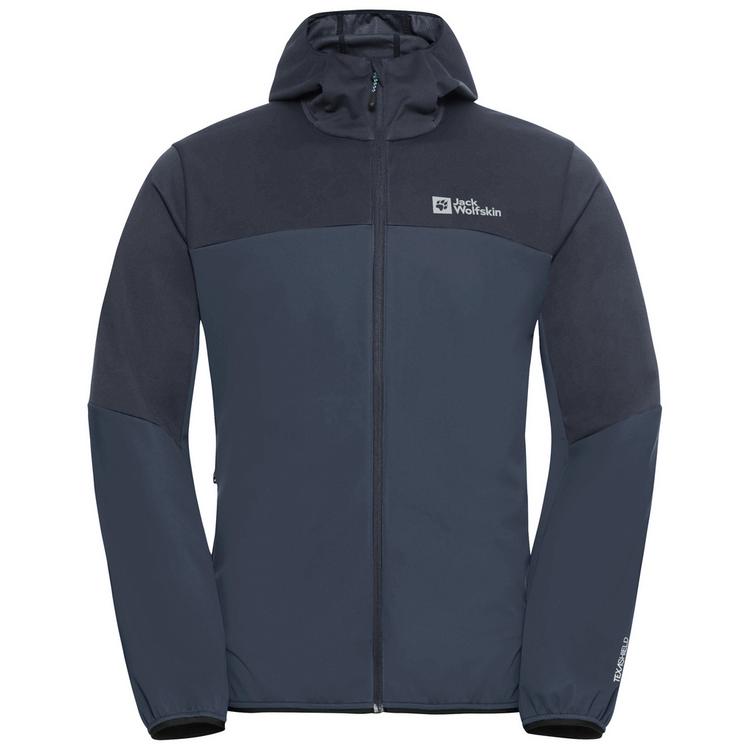 Jack Wolfskin Jack Wolfskin FELDBERG HOODY M Softshelljacke Herren - midnight sky - 0 | SportScheck