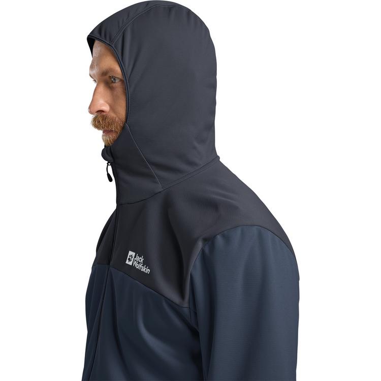 Jack Wolfskin Jack Wolfskin FELDBERG HOODY M Softshelljacke Herren - midnight sky - 0 | SportScheck