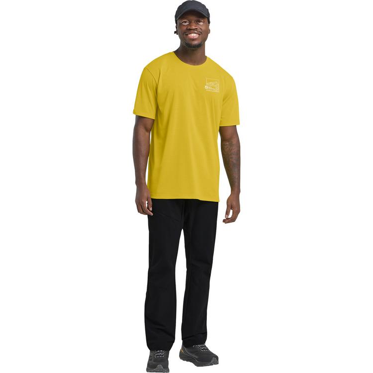 Jack Wolfskin Jack Wolfskin VONNAN GRAPHIC T M Funktionsshirt Herren - PEAK TRAIL chartreuse - 2 | SportScheck