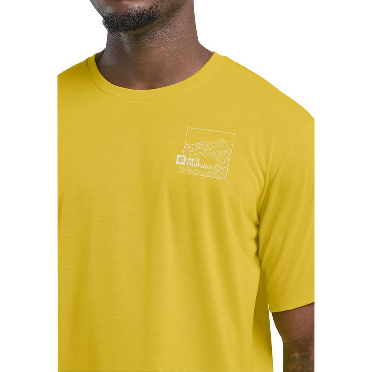 Jack Wolfskin Jack Wolfskin VONNAN GRAPHIC T M Funktionsshirt Herren - PEAK TRAIL chartreuse - 0 | SportScheck