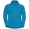 Jack Wolfskin KOLBENBERG HOODED FZ M Fleecejacke Herren - aurora blue