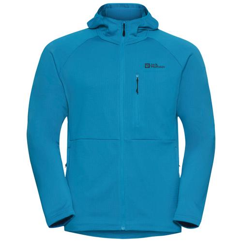 Jack Wolfskin KOLBENBERG HOODED FZ M Fleecejacke Herren