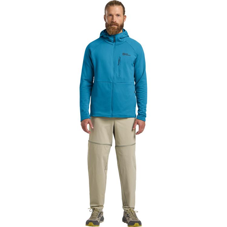 Jack Wolfskin Jack Wolfskin KOLBENBERG HOODED FZ M Fleecejacke Herren - aurora blue - 2 | SportScheck