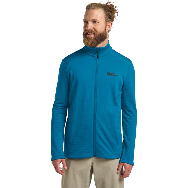 Jack Wolfskin Jack Wolfskin KOLBENBERG FZ M Fleecejacke Herren - aurora blue - 0 | SportScheck