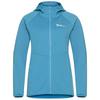 Jack Wolfskin KOLBENBERG HOODED FZ W Fleecejacke Damen - sky blue