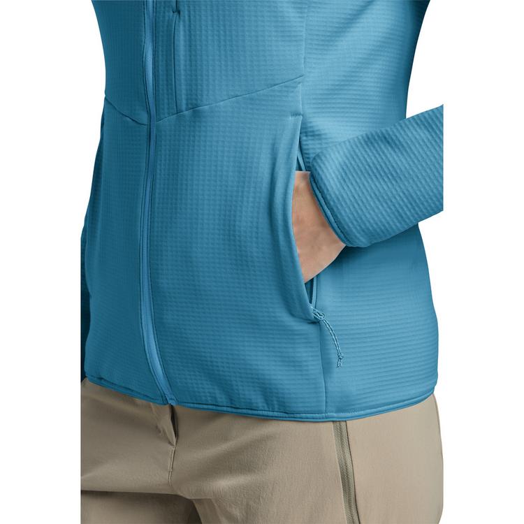 Jack Wolfskin Jack Wolfskin KOLBENBERG HOODED FZ W Fleecejacke Damen - sky blue - 2 | SportScheck