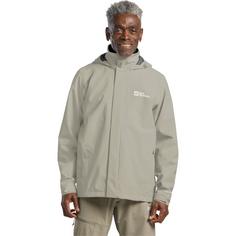 Rückansicht von Jack Wolfskin TRAILTIME 2L JKT M Funktionsjacke Herren linen