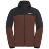 Jack Wolfskin FELDBERG HOODY M Softshelljacke Herren - hot choc