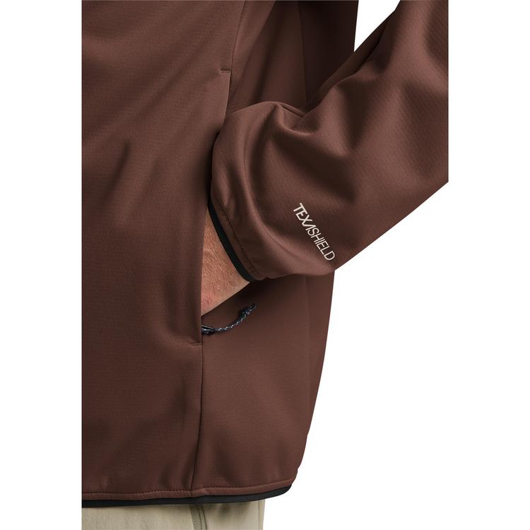 Jack Wolfskin Jack Wolfskin FELDBERG HOODY M Softshelljacke Herren - hot choc - 2 | SportScheck