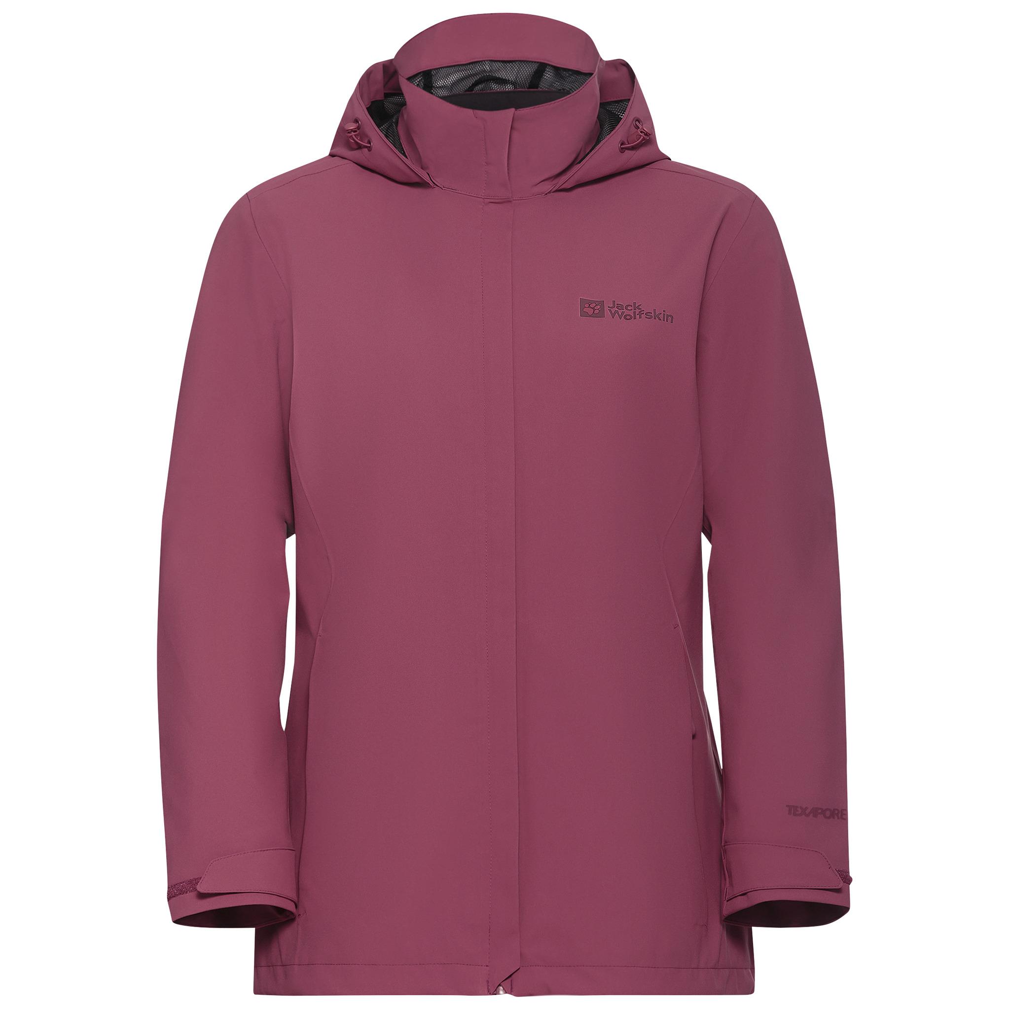 Jack Wolfskin TRAILTIME 2L JKT W Funktionsjacke Damen - raisin