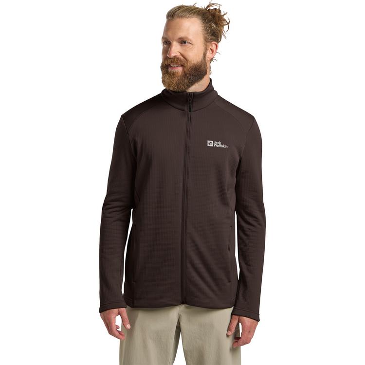 Jack Wolfskin Jack Wolfskin KOLBENBERG FZ M Fleecejacke Herren - peat - 0 | SportScheck