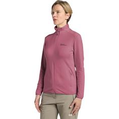 Rückansicht von Jack Wolfskin KOLBENBERG FZ W Fleecejacke Damen raisin