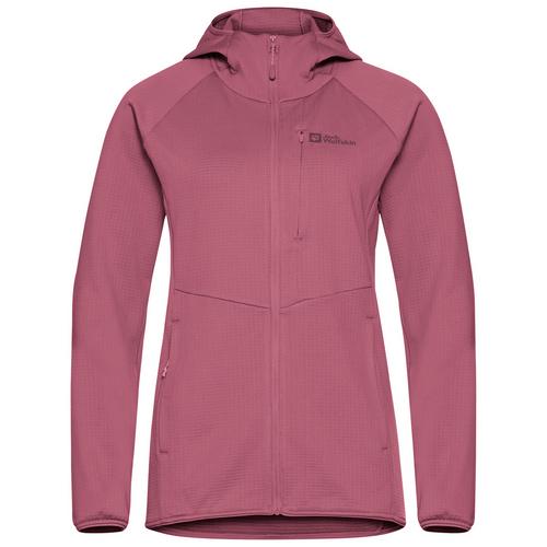 Jack Wolfskin KOLBENBERG HOODED FZ W Fleecejacke Damen
