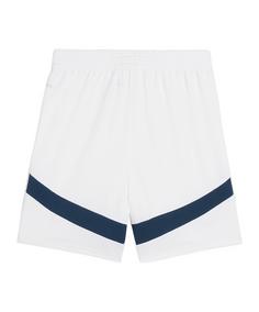Rückansicht von PUMA Manchester City Short 2024/2025 Kids Fußballshorts Kinder weissblau