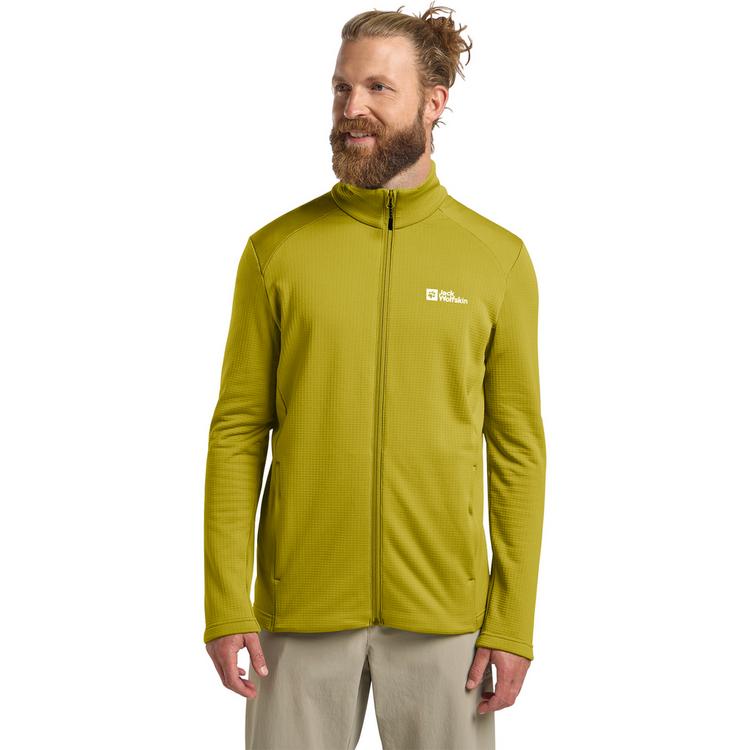 Jack Wolfskin Jack Wolfskin KOLBENBERG FZ M Fleecejacke Herren - chartreuse - 0 | SportScheck