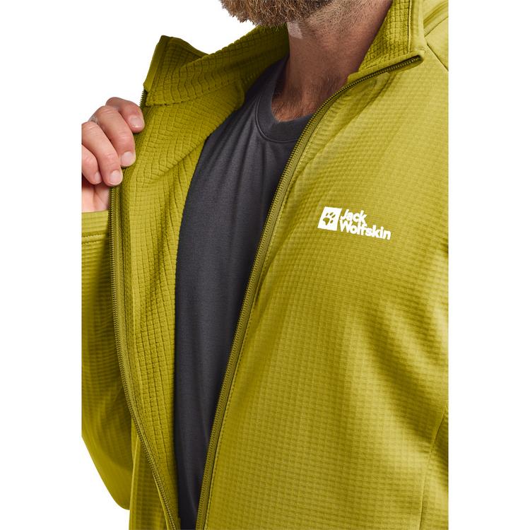Jack Wolfskin Jack Wolfskin KOLBENBERG FZ M Fleecejacke Herren - chartreuse - 1 | SportScheck