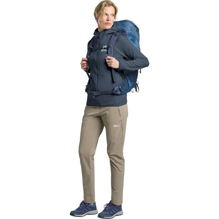 Jack Wolfskin Jack Wolfskin KOLBENBERG HOODED FZ W Fleecejacke Damen - midnight sky - 2 | SportScheck