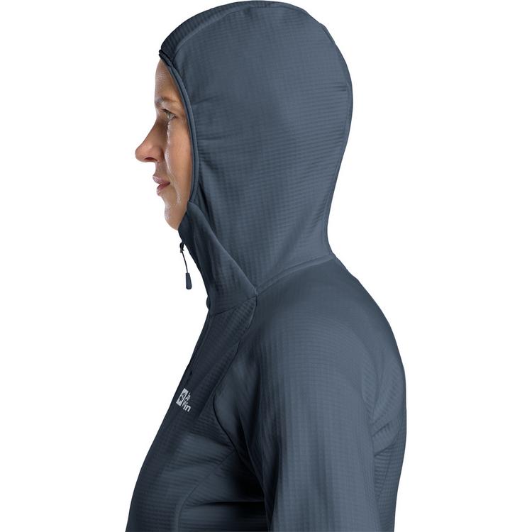 Jack Wolfskin Jack Wolfskin KOLBENBERG HOODED FZ W Fleecejacke Damen - midnight sky - 0 | SportScheck