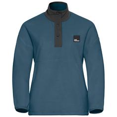 Jack Wolfskin SUMETRO HZ W Sweatshirt Damen aluminium blue