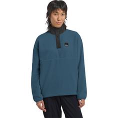 Rückansicht von Jack Wolfskin SUMETRO HZ W Sweatshirt Damen aluminium blue