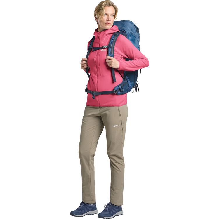 Jack Wolfskin Jack Wolfskin KOLBENBERG HOODED FZ W Fleecejacke Damen - bubblegum - 2 | SportScheck