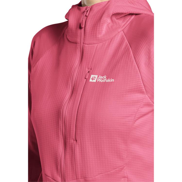 Jack Wolfskin Jack Wolfskin KOLBENBERG HOODED FZ W Fleecejacke Damen - bubblegum - 1 | SportScheck