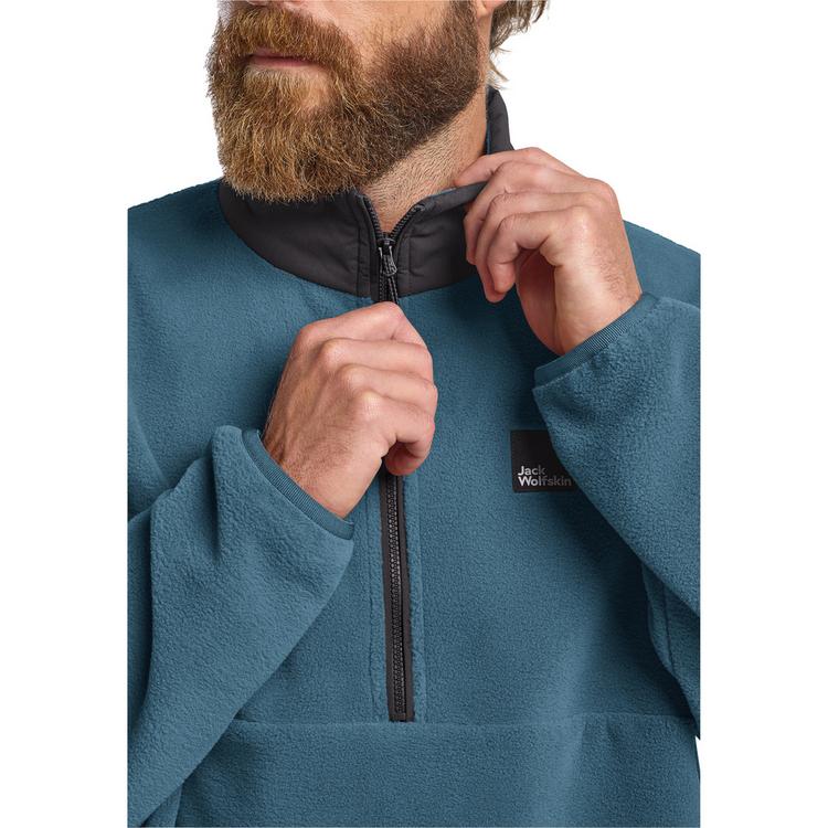 Jack Wolfskin Jack Wolfskin SUMETRO HZ M Fleecejacke Herren - aluminium blue - 0 | SportScheck