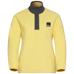 Jack Wolfskin SUMETRO HZ W Sweatshirt Damen lemon ice