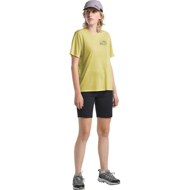 Jack Wolfskin Jack Wolfskin VONNAN GRAPHIC T W Funktionsshirt Damen - RIDGE LEAF lemon ice - 2 | SportScheck