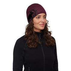 Rückansicht von Mammut Tweak Beanie vin-white