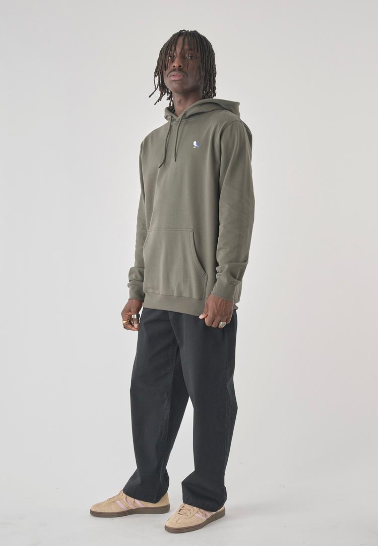 Cleptomanicx Cleptomanicx Hooded Embro Gull 2 Kapuzenshirt Herren - Tea Leaf - 1 | SportScheck