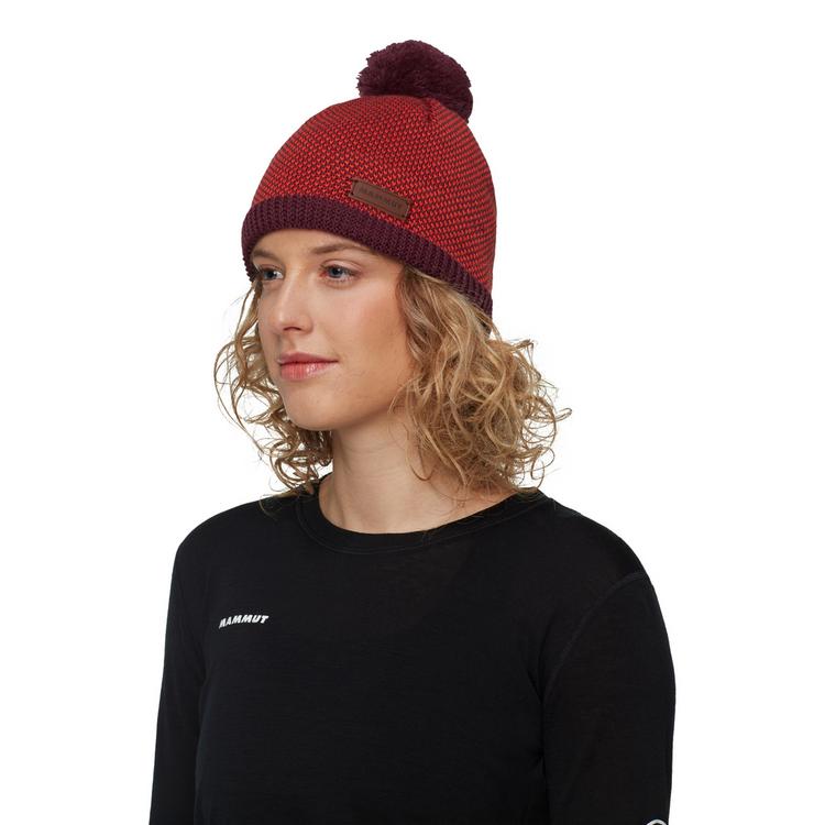 Mammut Mammut Snow Beanie Damen - vin-mammut red - 0 | SportScheck