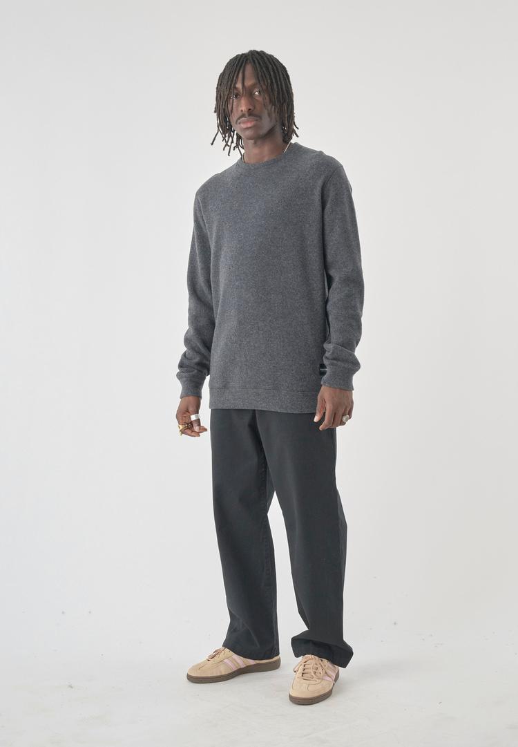 Cleptomanicx Cleptomanicx Noitch Sweatshirt Herren - Heather Lava Smoke - 1 | SportScheck