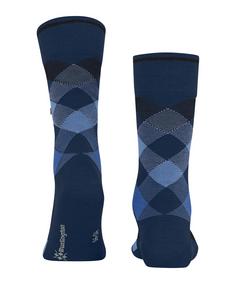 Rückansicht von Burlington Freizeitsocken Herren royal (6879)