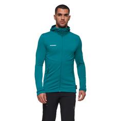 Rückansicht von Mammut Aconcagua Light Hooded Fleecejacke Herren deep teal