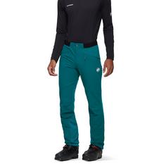 Rückansicht von Mammut Aenergy Hybrid Softshellhose Herren deep teal