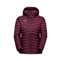 Mammut Albula Hooded Kunstfaserjacke Damen - vin-black