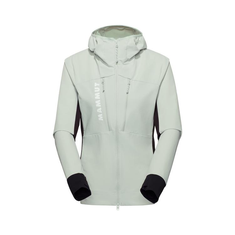 Mammut Mammut Aenergy Hybrid Hooded Softshelljacke Damen - silver sage-black - 0 | SportScheck