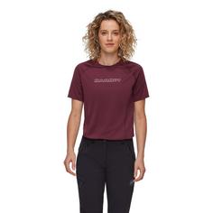 Rückansicht von Mammut Selun FL Logo T-Shirt Damen vin