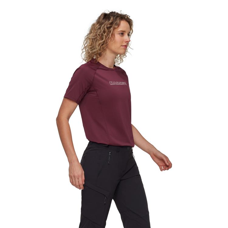 Mammut Mammut Selun FL Logo T-Shirt Damen - vin - 2 | SportScheck