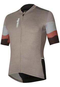 RH+ Tous Terrain Jersey Fahrradtrikot Herren land mud melange-black