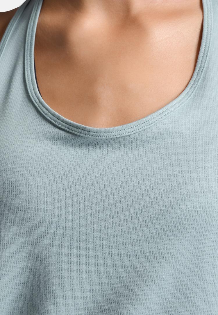 2XU 2XU Aero Singlet Funktionsshirt Damen - smoke blue-white reflective - 5 | SportScheck