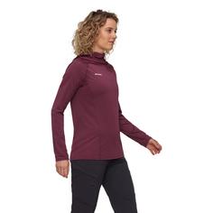 Rückansicht von Mammut Selun FL Langarmshirt Damen vin