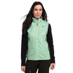Rückansicht von Schöffel Hiking Hybrid Vt Style Cascata WMS Outdoorweste Damen 6305 grün