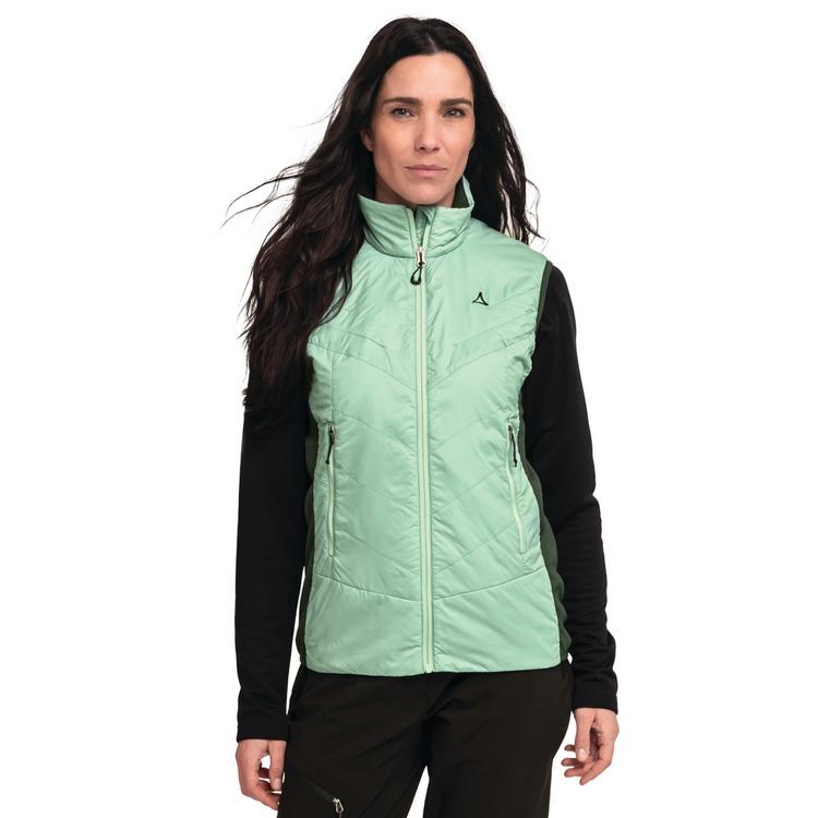 Sch&ouml;ffel Sch&ouml;ffel Hiking Hybrid Vt Style Cascata WMS Outdoorweste Damen - 6305 - gr&uuml;n - 0 | SportScheck