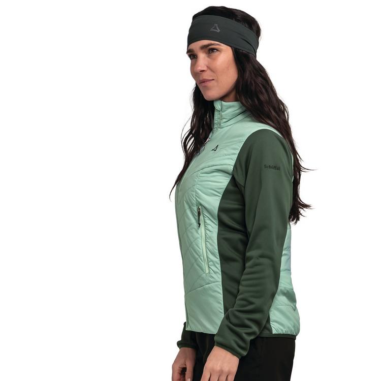 Sch&ouml;ffel Sch&ouml;ffel Hiking Hybrid Jk Style Cascata WMS Fleecejacke Damen - 6305 - gr&uuml;n - 2 | SportScheck